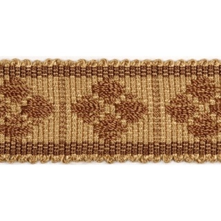 Coventry diamond braid, Brown
