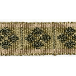 Coventry diamond braid, Green