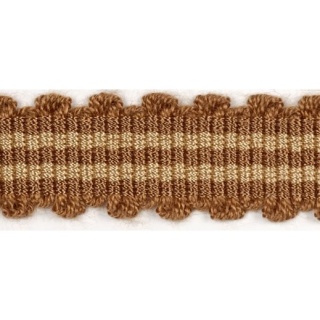 Coventry fan edge braid, Brown