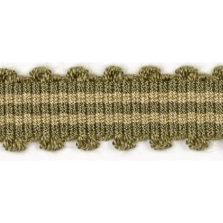 Coventry fan edge braid, Green
