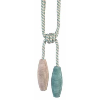 Jive skittle tieback, Aqua