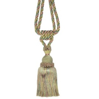 Antique single tassel tieback, colour 392