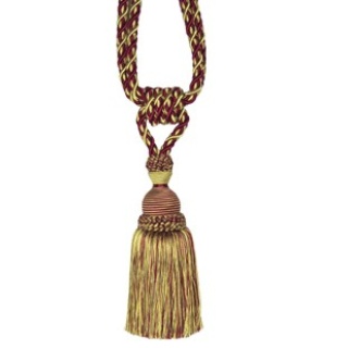 Antique single tassel tieback, colour 7391