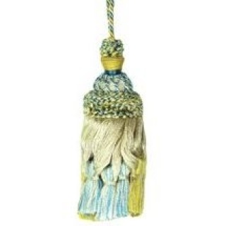 Antique key swag tassel, colour 7371