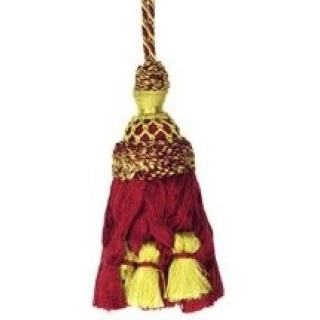 Antique key swag tassel, colour 7391
