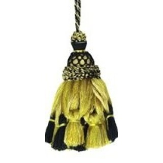 Antique key swag tassel, colour 7632