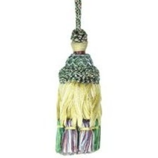 Antique key swag tassel, colour 7641