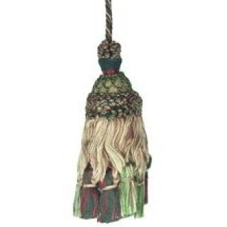 Antique key swag tassel, colour 7833