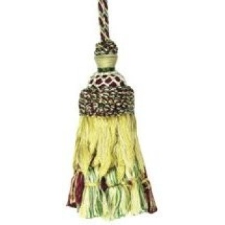 Antique key swag tassel, colour 7836