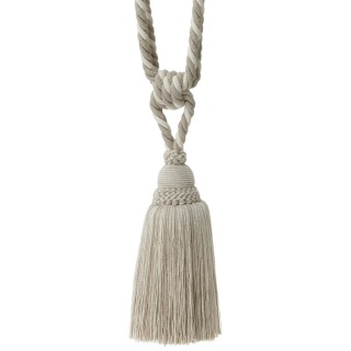 Naturals Collection small tieback, Cream/Linen