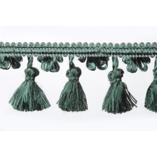 Ariel tassel fringe, Lunar Green