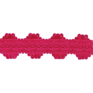 Atomic fan edge braid, Pink