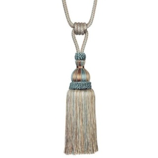 Atomic single tassel tieback, Duck Egg