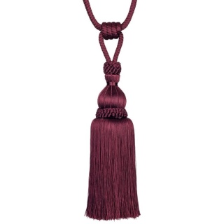 Atomic single tassel tieback, Purple