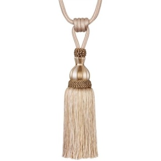 Atomic single tassel tieback, Natural