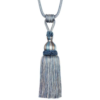Atomic single tassel tieback, Blue