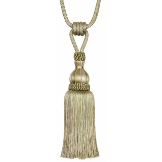Atomic single tassel tieback, Green