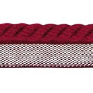 February flanged cord, Claret