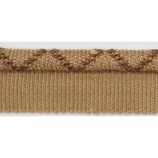 Coventry woven flanged cord, Brown