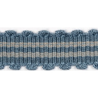 Coventry fan edge braid, Blue