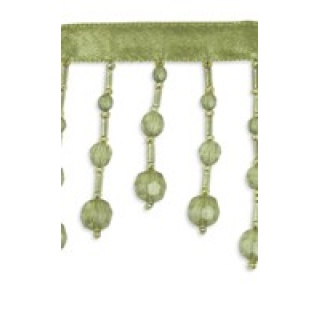 Kensington beaded fringe, Mink