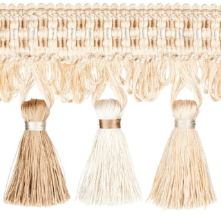 Florentine tassel fringe, Beige