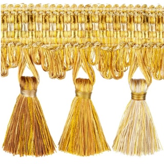 Florentine tassel fringe, Gold