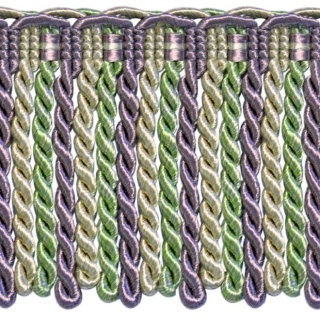 Florentine bullion fringe, Lavender
