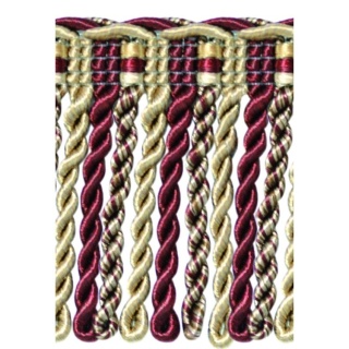 Interlude Bullion fringe, Red