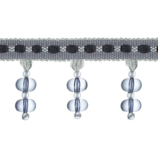 Belezza beaded trim, Platinum