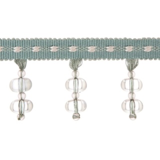 Belezza beaded trim, Turquoise