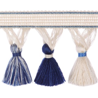 Belezza tassel fringe, Denim