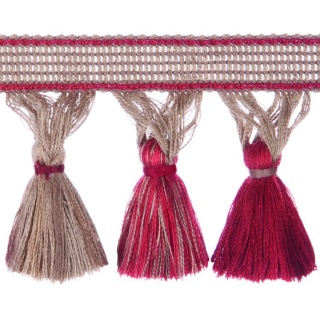 Belezza tassel fringe, Ruby