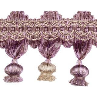 Atomic tassel fringe, Amethyst