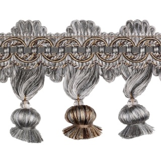 Atomic tassel fringe, Grey