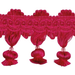 Atomic tassel fringe, Pink