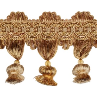 Atomic tassel fringe, Gold
