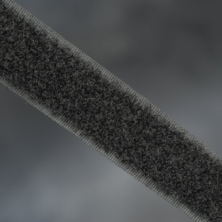 20mm Black sew in loop (felt) tape