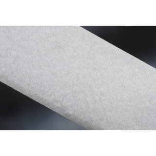 50mm white sew in loop (felt) tape
