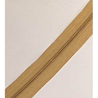 Gold continuous zip