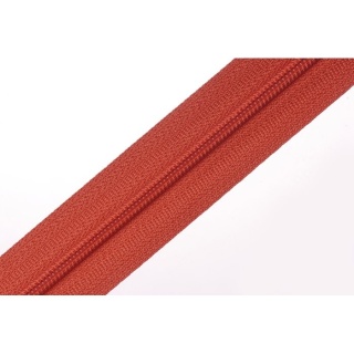 Terracotta continuous zip