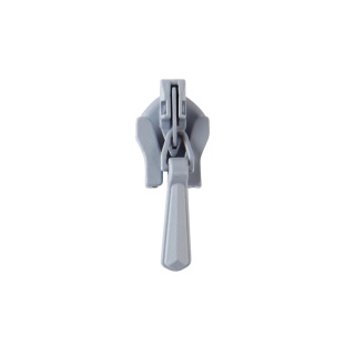 Grey invisible zip sliders