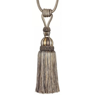 Atomic single tassel tieback, Brown