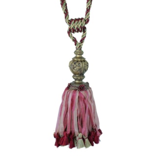 Florentine ribbon tieback, Jewel
