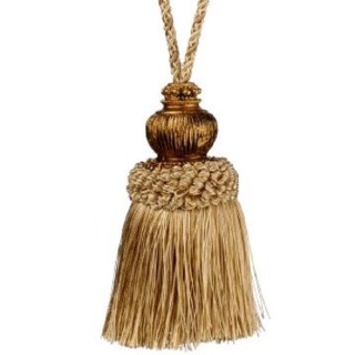 Florentine key tassel, Beige