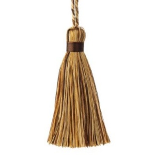 Florentine cushion tassel, Bronze