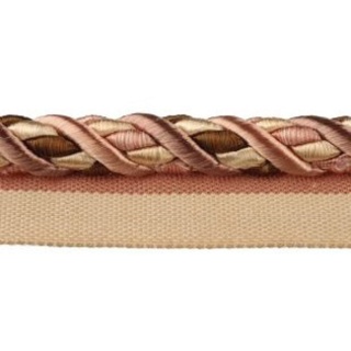 Florentine flanged cord, Chalk Pink