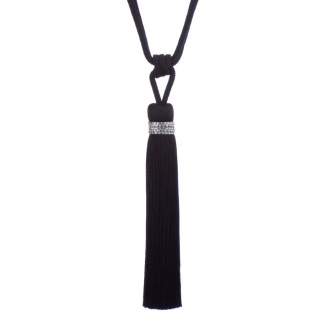 Tiffany tieback, Black