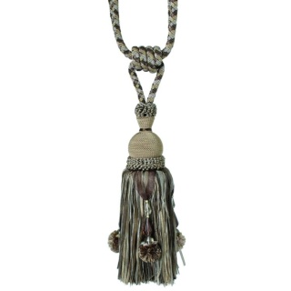 Interlude pendant tieback, Brown