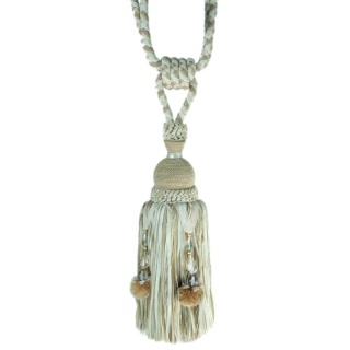 Interlude pendant tieback, Cream